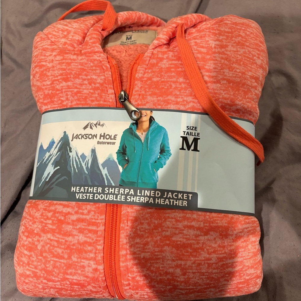 Jackson Hole Heather Sherpa Lined Jacket